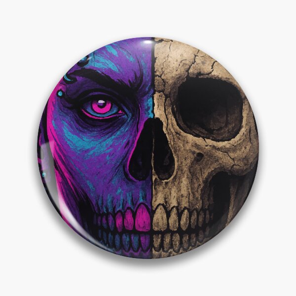 Item preview, Neon Afterlife: Half Human, Half Hype designed and sold by AbstractAnom.