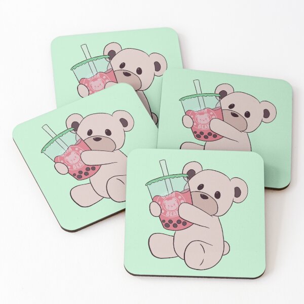 Item preview, Boba Bears - Polar Bear designed and sold by Ashley Bow.