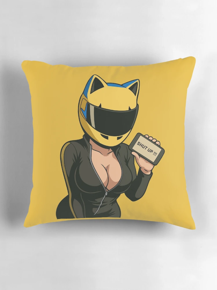 Thumbnail 3 of 4, Pillow, Say Less designed and sold by Sakuga Drip.