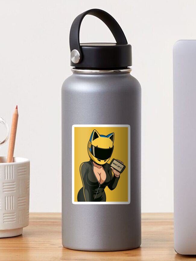 Aperçu 1 sur 3. Sticker avec l'œuvre Dites moins créée et vendue par Rankeaocm.