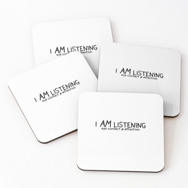 Item preview, i AM listening! designed and sold by A. Koh.