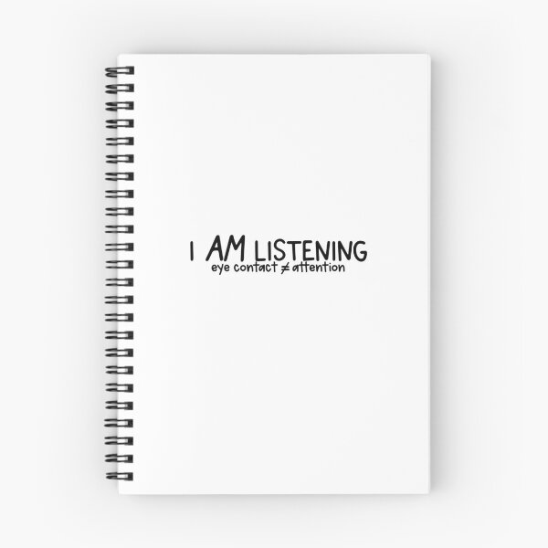 Item preview, i AM listening! designed and sold by A. Koh.
