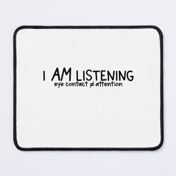Item preview, i AM listening! designed and sold by A. Koh.