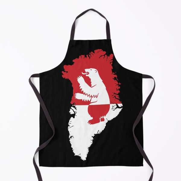 Item preview, Greenland Polar Bear Flag Art - Arctic Pride Graphic Tee & Sticker and more designed and sold by pelagio.
