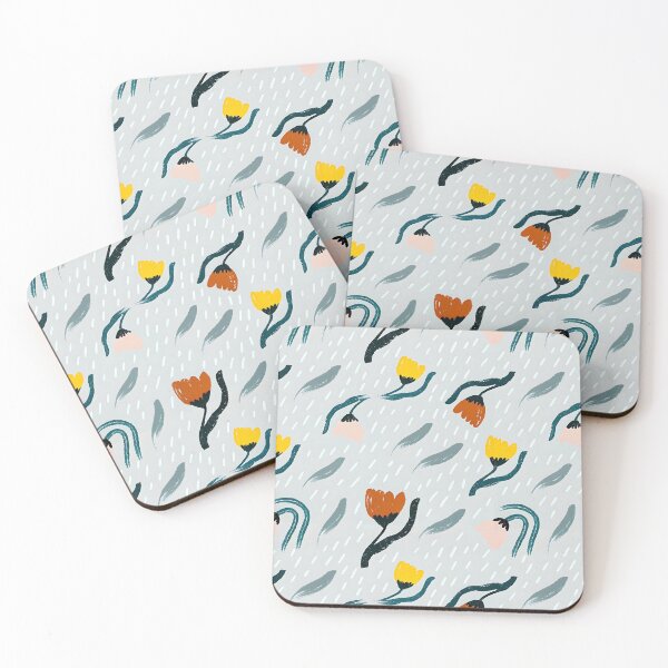 Item preview, Abstract Floral Pattern with Modern Brushstrokes designed and sold by AOCollections.