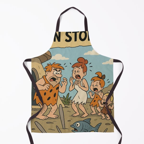 Item preview, Thin Stones – Stone Age Family Parody Art designed and sold by Every Knee.
