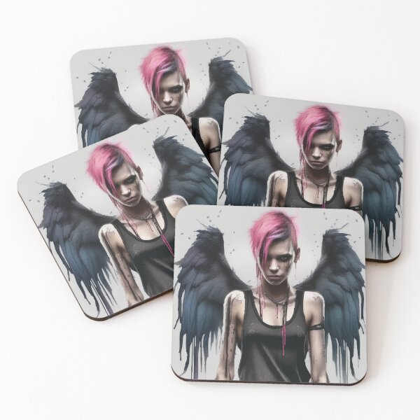 Item preview, Painted Vengeance: The Dark Angel Rises designed and sold by AbstractAnom.