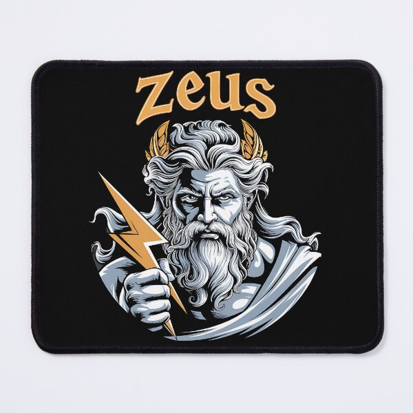 Item preview, Zeus Lord of Lightning designed and sold by SurrealArtSzysz.