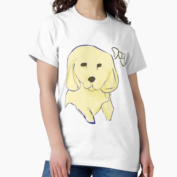 Artikel-Vorschau von Süßes Hunde T-Shirt, Welpe T-Shirt, Geschenk für Haustierliebhaber, Hunde Art Shirt, Tier Grafik T-Shirt, Hunde Design Top, Entzückendes Hunde Shirt, Lässige T-Shirts, designt und verkauft von nickouthere.