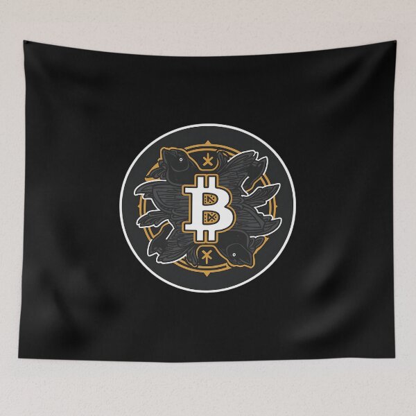 Item preview, BTC Silent Statement Tee designed and sold by RadDeck.