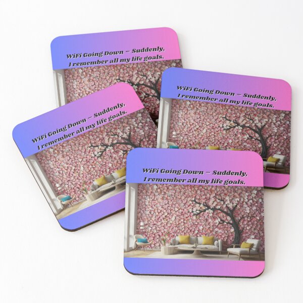 Item preview, Wi-Fi Going Down – Suddenly, I remember all my life goals. designed and sold by Kwi-Precious.