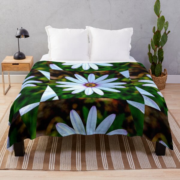 Item preview, White Daisy Pattern designed and sold by Patternflower.