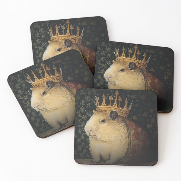 Item preview, Guinea Pig King of the Furry Potatoes  designed and sold by SpunkyPig.