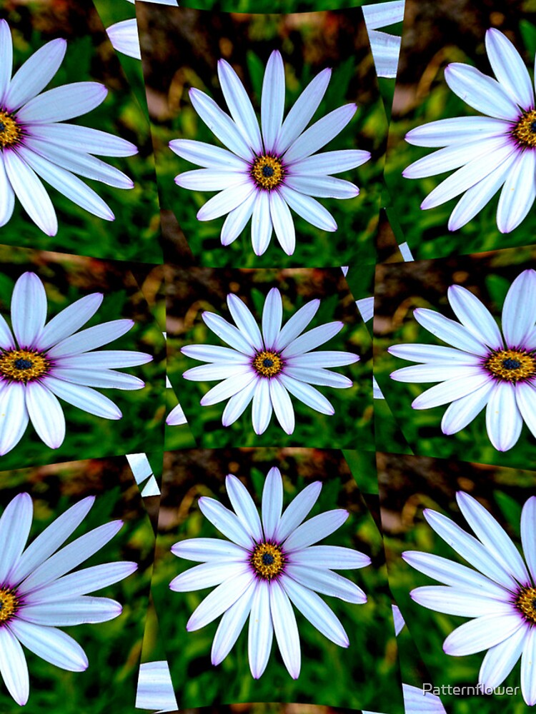 Thumbnail 4 of 4, iPhone Case, White Daisy Pattern designed and sold by Patternflower.