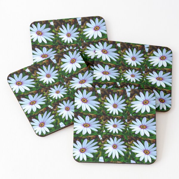 Item preview, White Daisy Pattern designed and sold by Patternflower.