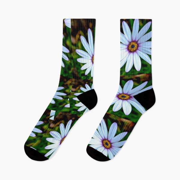 Item preview, White Daisy Pattern designed and sold by Patternflower.