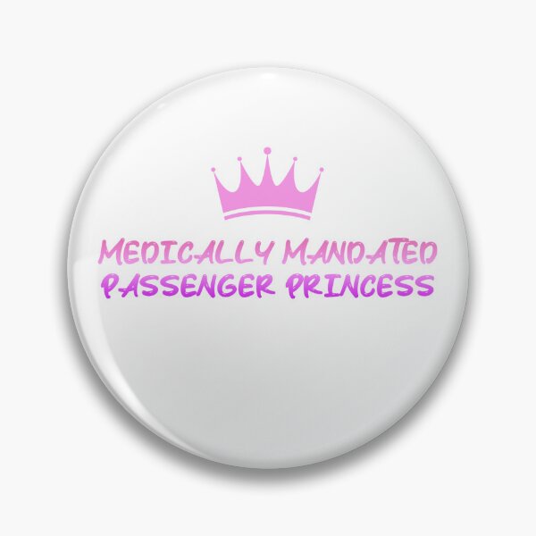 Item preview, Medically Mandated Passenger Princess designed and sold by AngelicAdornments.