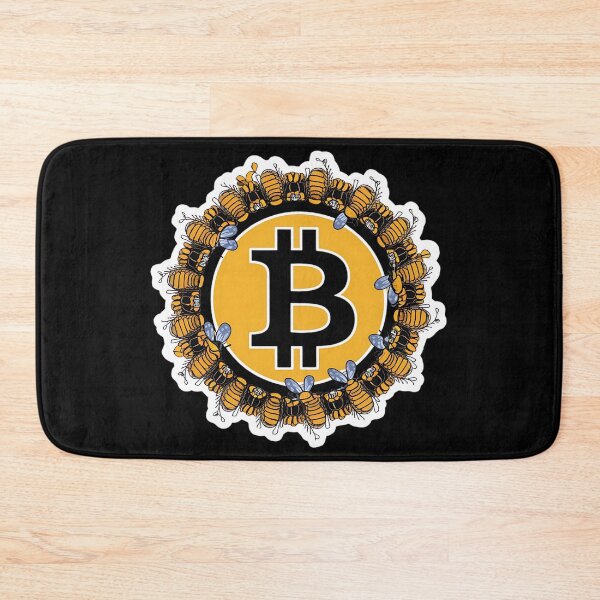 Item preview, Minimalist Bitcoin Design for Crypto Heads designed and sold by RadDeck.