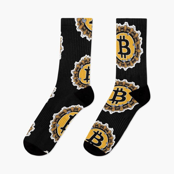 Item preview, Minimalist Bitcoin Design for Crypto Heads designed and sold by RadDeck.