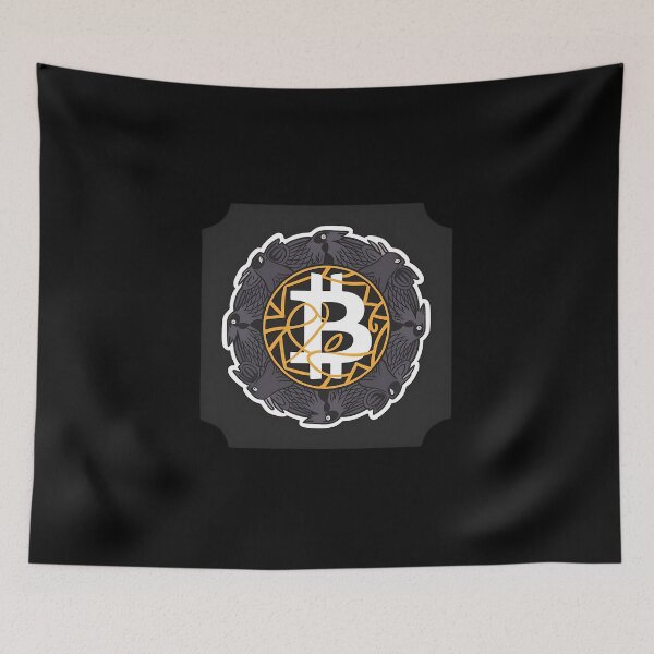 Item preview, Bitcoin Minimal Art for Digital Rebels designed and sold by RadDeck.