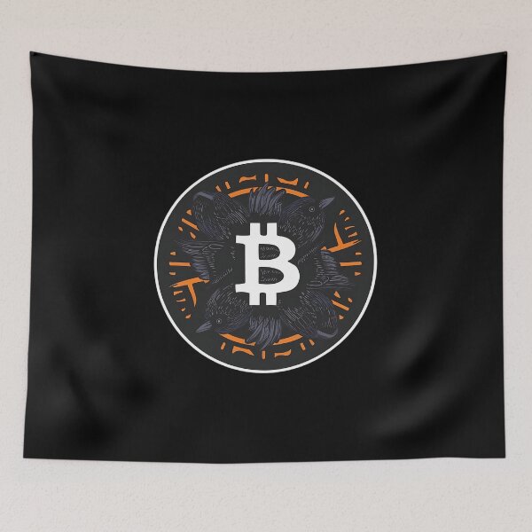 Item preview, Sleek Bitcoin Graphic for Streetwear Culture designed and sold by RadDeck.