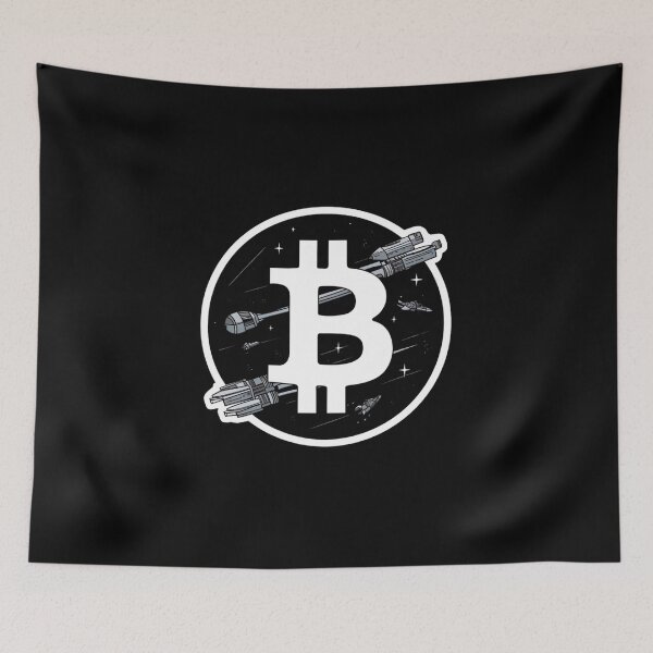 Item preview, Bitcoin Pulse in Clean Minimalist Style designed and sold by RadDeck.