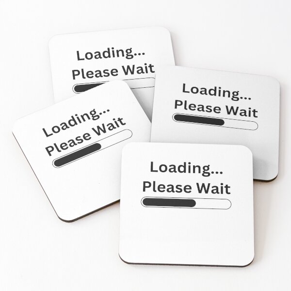 Item preview, Loading... Please Wait – Funny Tech & Gamer Humor Design designed and sold by WyrdsEdge.