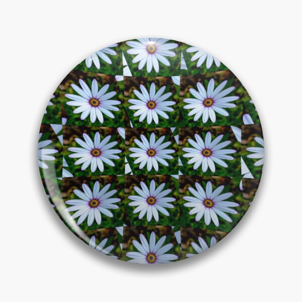 Item preview, White Daisy Pattern designed and sold by Patternflower.