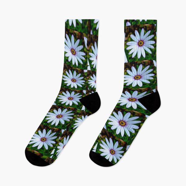 Item preview, White Daisy Pattern designed and sold by Patternflower.