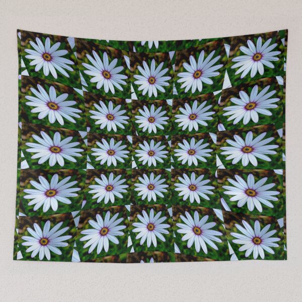 Item preview, White Daisy Pattern designed and sold by Patternflower.