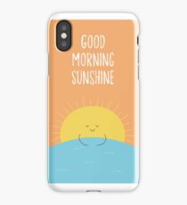 Early Morning Sunrise Cute Nursery Art iPhone Case