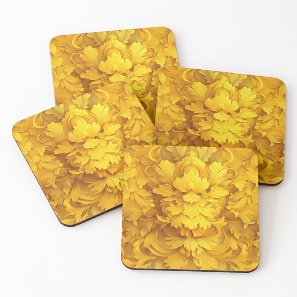Item preview, Radiant Yellow Flowers: The Beauty of the Ephemeral designed and sold by Reina75.