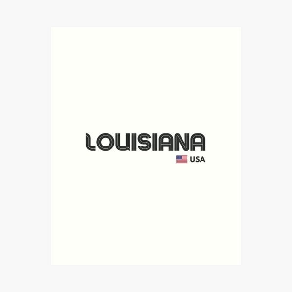 Item preview, Louisiana - USA  designed and sold by Sketch-Shack.