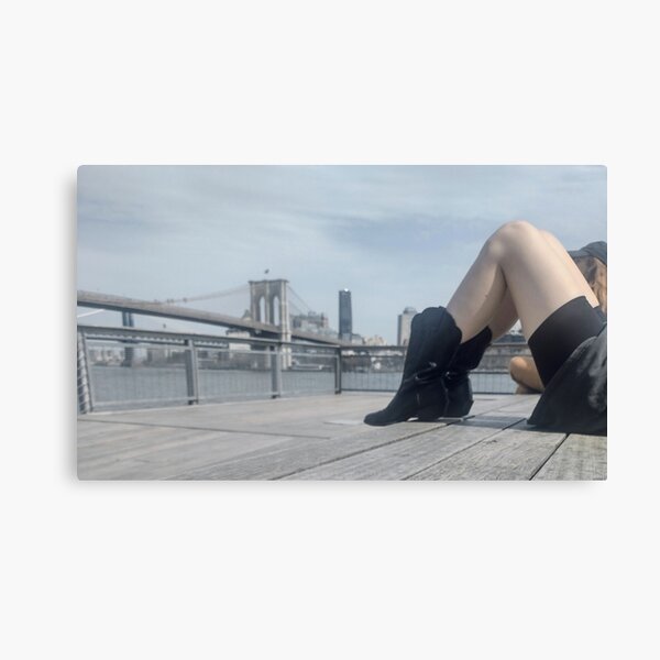 Item preview, NYC Cowgirl & The Brooklyn Bridge designed and sold by nycforever7.