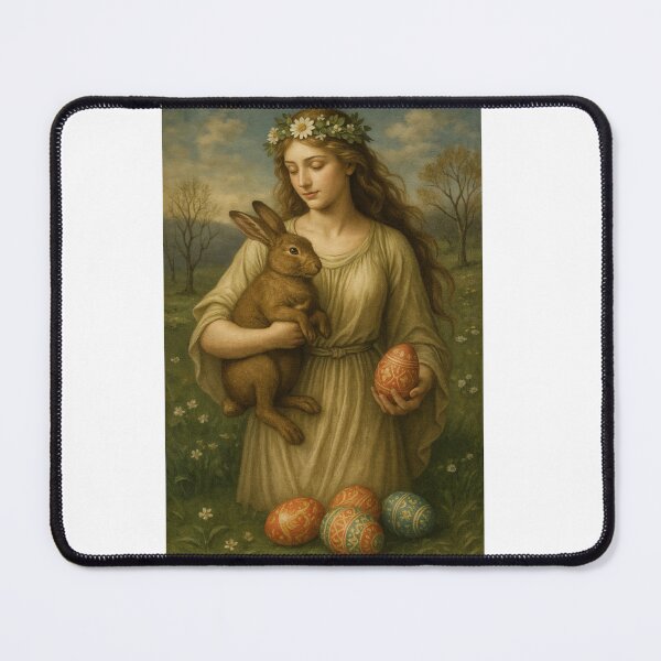 Item preview, Ostara’s Blessing: The Spring Goddess of Renewal designed and sold by lynnebeclu.