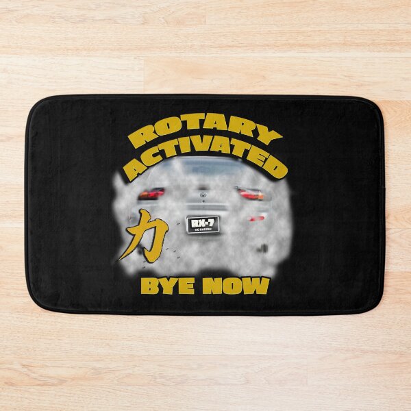 Item preview, Rotary Activated – RX-7 Rear Burnout Art – Bye Now designed and sold by Michael van der Hoorn.