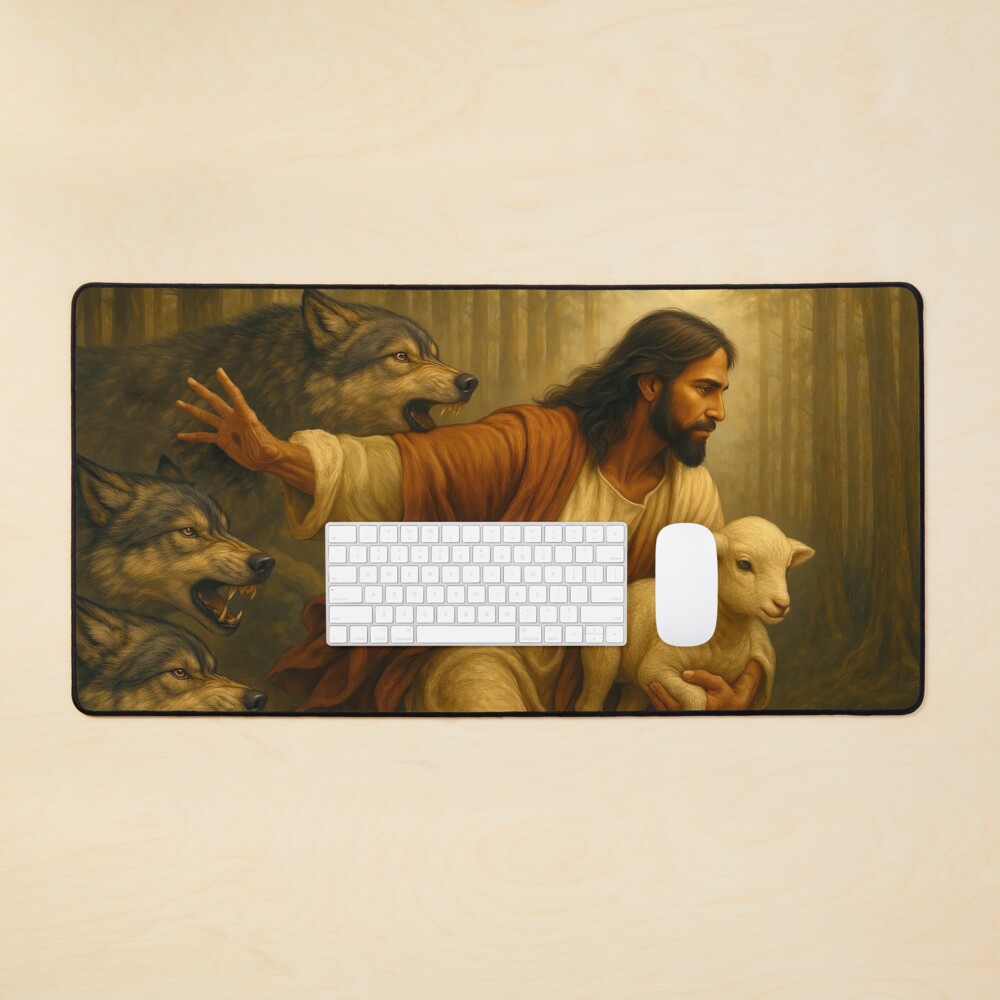 Item preview, Desk Mat designed and sold by phatpuppyart.