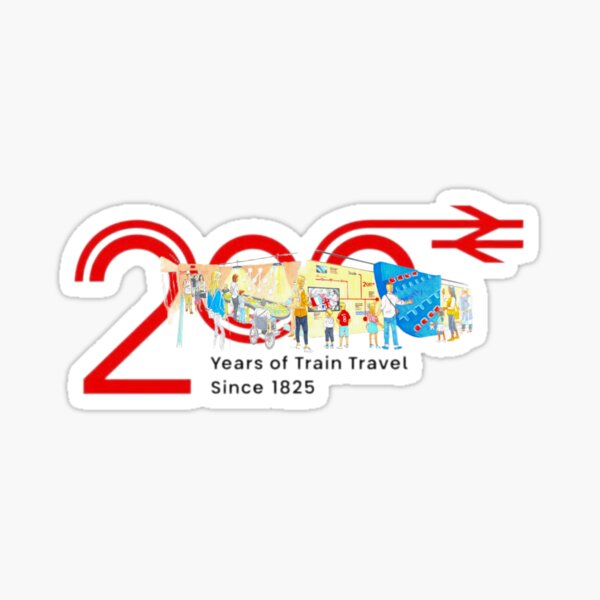 Artikel-Vorschau von 200 Jahre Eisenbahn, designt und verkauft von ontological.