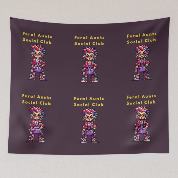 Item preview, Feral Aunts Social Club designed and sold by TrendsLook.