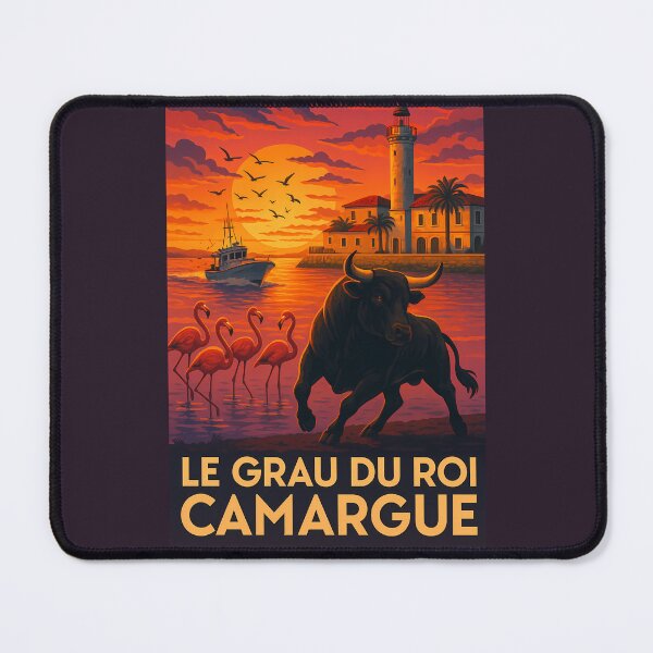 Item preview, Camargue Bull Flamingos Grau-du-Roi designed and sold by Astralia.