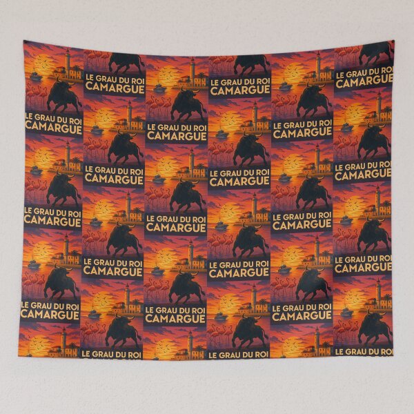 Item preview, Camargue Bull Flamingos Grau-du-Roi designed and sold by Astralia.