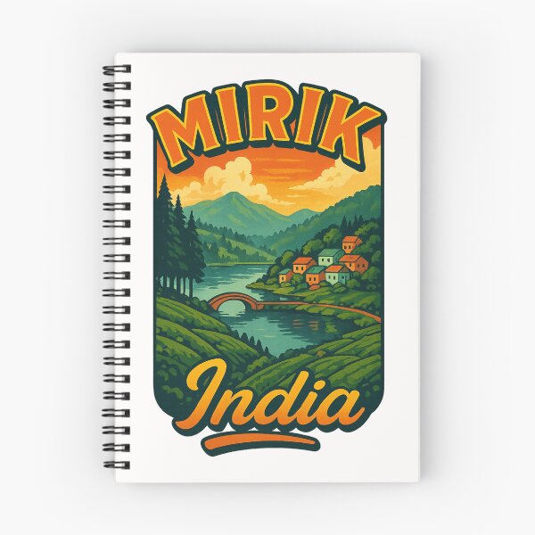 Item preview, Mirik India Sunset Landscape with Tea Gardens and River Bridge designed and sold by Places On Earth.