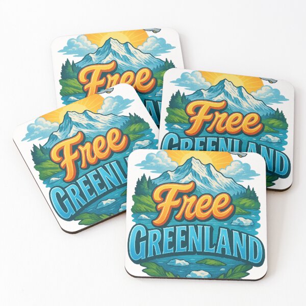 Item preview, Free Greenland Arctic Mountain Scene with Sunrise and Birds designed and sold by Places On Earth.