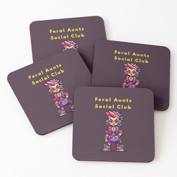 Item preview, Feral Aunts Social Club designed and sold by TrendsLook.