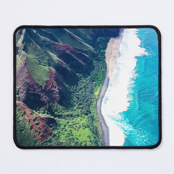 Item preview, Heavenly View From Helicopter: Breathtaking Tropical Ocean Cliffs designed and sold by DEC02.