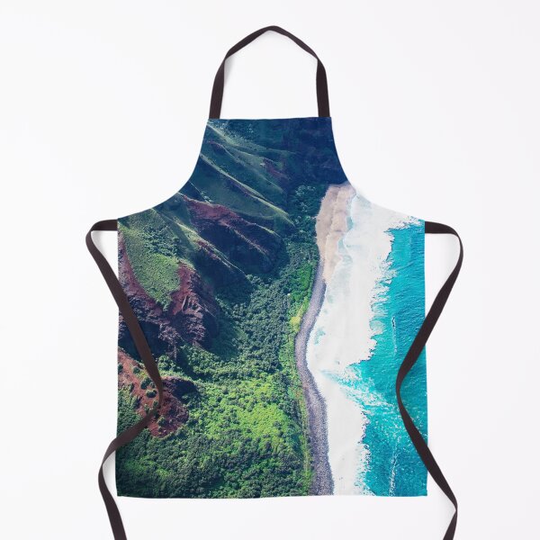 Item preview, Heavenly View From Helicopter: Breathtaking Tropical Ocean Cliffs designed and sold by DEC02.