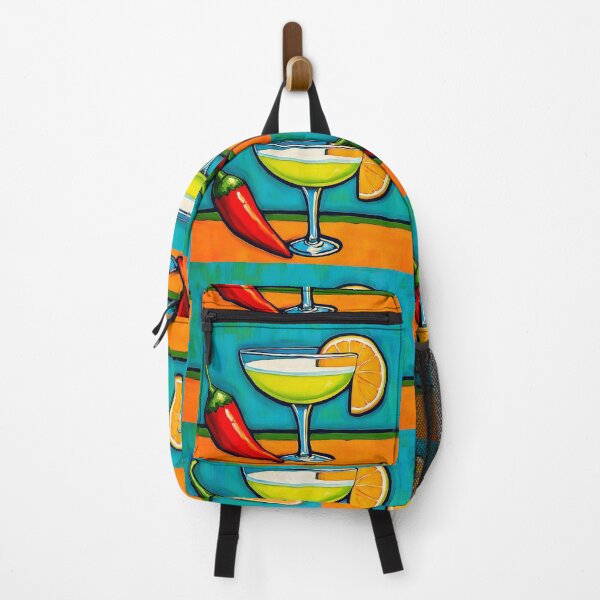 Item preview, Spice Up Cinco de Mayo Fiesta with a Vibrant Mexican Cocktail Orange Slice and Fiery Chili Pepper designed and sold by OlfactoART Studio.