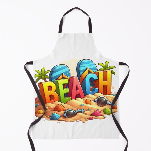 Item preview, sunglasses, flipflop, beach designed and sold by TrueArtVibes.
