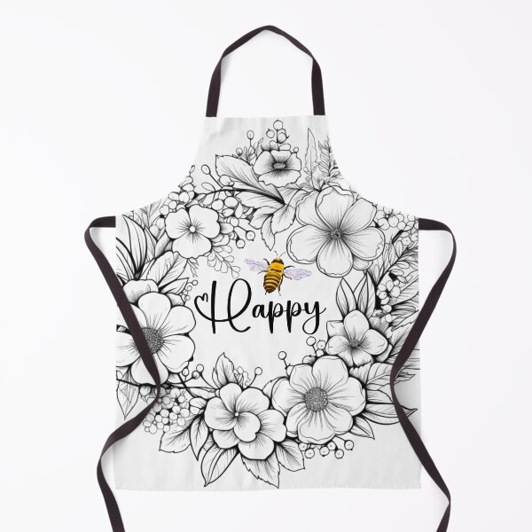 Item preview, Bee Happy Floral Wreath 1 designed and sold by AnTartstudios.