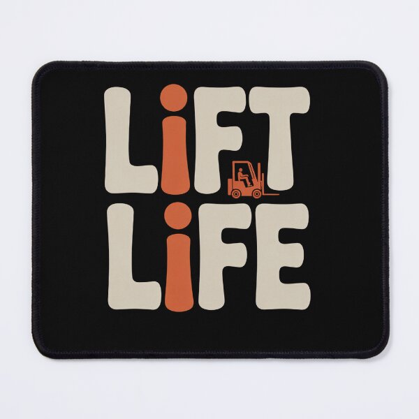 Item preview, Lift Life Bold Forklift Operator designed and sold by Taans-Creation.